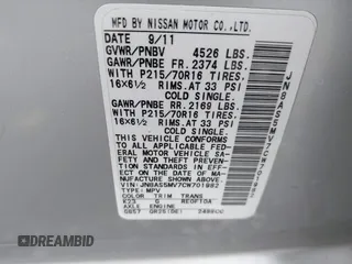 2012 Nissan Rogue S z VIN JN8AS5MV7CW701982, wystawiony jako IAAI lot #42371222 z przebiegiem 171 770 mil mil oraz . Historia ofert i sprzedaży dostępna na DreamBid. Obrazek 9.