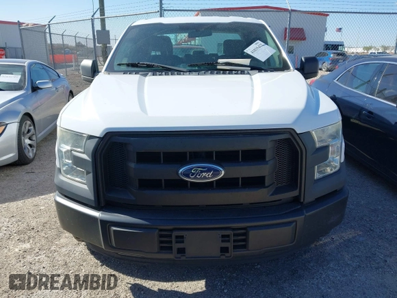 2015 Ford F-150 XL with VIN 1FTEX1C83FKE18476, listed as a IAAI auction lot 41835472 with 243,437 mi miles. Bid and sale history available at carsss.com. Image 12.