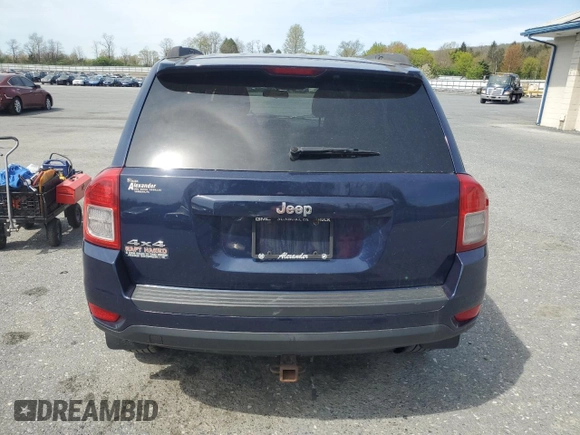 2012 Jeep Compass Sport with VIN 1C4NJDBB4CD600090, listed as a Copart auction lot 54076365 with 109,308 mi miles and Salvage Title. Bid and sale history available at carsss.com. Image 6.