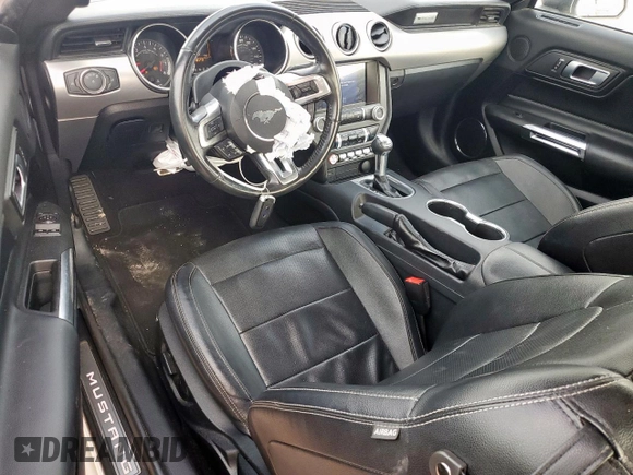 2022 Ford Mustang EcoBoost with VIN 1FA6P8TH6N5100254, listed as a Copart auction lot 64054365 with 75,098 mi miles and Salvage title. Bid and sale history available at DreamBid. Image 9.