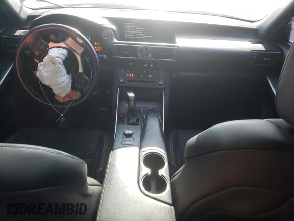 2020 Lexus IS with VIN JTHGZ1B21L5036925, listed as a Copart auction lot 84538224 with 45,831 mi miles and Salvage Title. Bid and sale history available at carsss.com. Image 8.