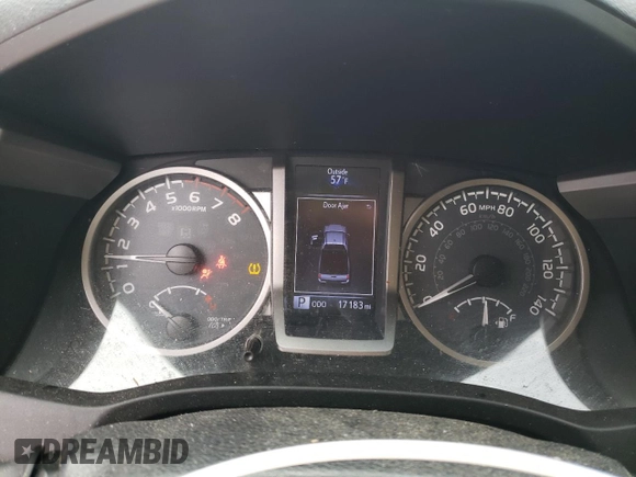 2016 Toyota Tacoma SR z VIN 5TFSX5EN5GX046219, wystawiony jako Copart lot #47648335 z przebiegiem 17 183 mil mil oraz Szkoda całkowita • Salvage title. Historia ofert i sprzedaży dostępna na DreamBid. Obrazek 9.