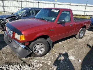 2002 Ford Ranger XL with VIN 1FTYR10U62PB09140, listed as a Copart auction lot 67051384 with 76,793 mi miles and Salvage Title. Bid and sale history available at carsss.com. Image 1.