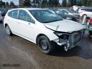2018 Subaru Impreza with VIN 4S3GTAA68J3713095, listed as a IAAI auction lot 41794712 with 48,325 mi miles. Bid and sale history available at carsss.com. Image 1.