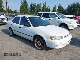 2000 Toyota Corolla VE с VIN 1NXBR12EXYZ404890, выставлен на аукционе IAAI как лот 42562778 с пробегом 190 132 миль миль и . История ставок и продаж доступна на DreamBid. Изображение 1.