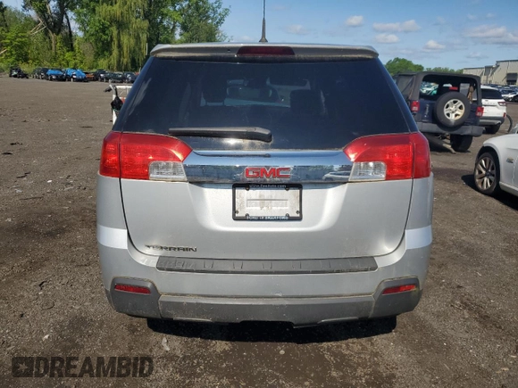 2011 GMC Terrain SLE-1 with VIN 2CTALMEC9B6456924, listed as a Copart auction lot 58841595 with 72,165 mi miles and Salvage title. Bid and sale history available at DreamBid. Image 6.