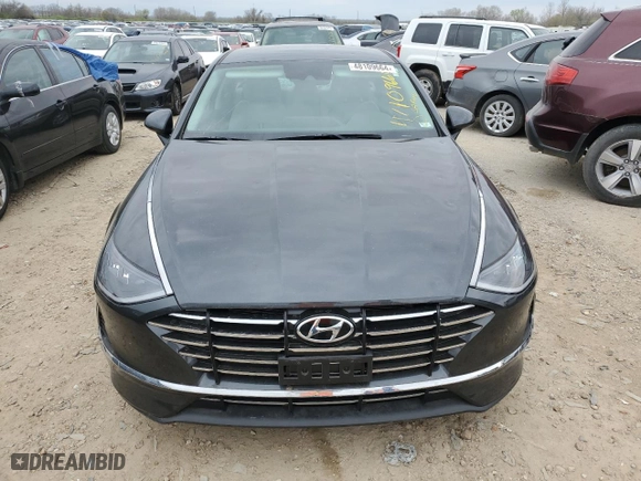 2022 Hyundai Sonata SE with VIN 5NPEG4JA0NH144982, listed as a Copart auction lot 48109664 with 27,634 mi miles and Non Repairable. Bid and sale history available at carsss.com. Image 5.