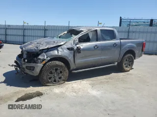 2021 Ford Ranger XL with VIN 1FTER4FH2MLD45812, listed as a Copart auction lot 63128885 with 17,317 mi miles and Salvage title. Bid and sale history available at DreamBid. Image 1.
