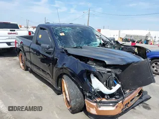 2021 Ford F-150 XL z VIN 1FTMF1E55MKD82627, wystawiony jako IAAI lot #41999295 z przebiegiem Nie podano mil oraz . Historia ofert i sprzedaży dostępna na DreamBid. Obrazek 1.