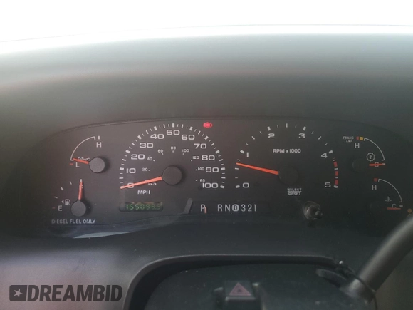 2003 Ford F-350 with VIN 1FTSW30PX3EC59706, listed as a Copart auction lot 74680424 with 155,093 mi miles and Salvage title. Bid and sale history available at DreamBid. Image 9.