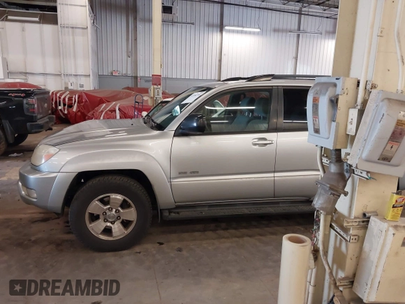 2004 Toyota 4Runner SR5 with VIN JTEBU14R340036942, listed as a IAAI auction lot 41956755 with 178,396 mi miles and . Bid and sale history available at DreamBid. Image 14.