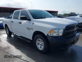 2019 Ram 1500 Tradesman z VIN 1C6RR7ST3KS688104, wystawiony jako IAAI lot #42167402 z przebiegiem 130 828 mil mil oraz . Historia ofert i sprzedaży dostępna na DreamBid. Obrazek 1.