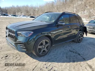 2024 Mercedes-Benz GLE 450 with VIN 4JGFB5KB0RB181971, listed as a Copart auction lot 45401005 with 11,440 mi miles and Salvage title. Bid and sale history available at DreamBid. Image 1.