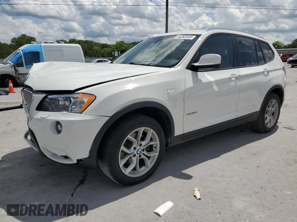 2014 BMW X3 xDrive35i z VIN 5UXWX7C52E0E82887, wystawiony jako Copart lot #54262445 z przebiegiem 64 673 mil mil oraz Szkoda całkowita • Salvage title. Historia ofert i sprzedaży dostępna na DreamBid. Obrazek 1.