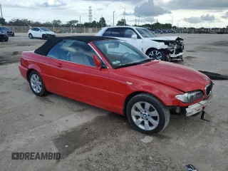 2005 BMW 3 Series 325Ci with VIN WBABW33485PL36370, listed as a Copart auction lot 83748104 with Not Provided miles and Non Repairable. Bid and sale history available at carsss.com. Image 4.