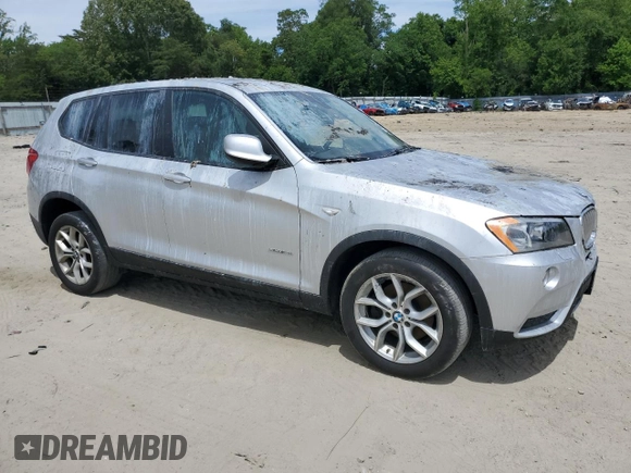 2014 BMW X3 xDrive35i z VIN 5UXWX7C54E0E82034, wystawiony jako Copart lot #57853795 z przebiegiem Nie podano mil oraz Szkoda całkowita • Salvage title. Historia ofert i sprzedaży dostępna na DreamBid. Obrazek 4.