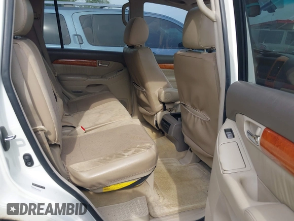 2007 Lexus GX 470 z VIN JTJBT20X570148905, wystawiony jako IAAI lot #42025227 z przebiegiem 293 379 mil mil oraz . Historia ofert i sprzedaży dostępna na DreamBid. Obrazek 8.
