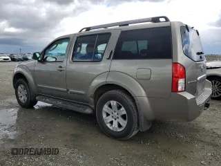 2005 Nissan Pathfinder SE with VIN 5N1AR18U75C703586, listed as a Copart auction lot 48767315 with 220,049 mi miles and Clean Title. Bid and sale history available at carsss.com. Image 2.