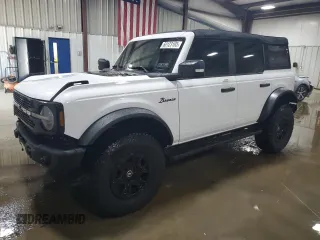 2023 Ford Bronco z VIN 1FMEE5DP9PLC00732, wystawiony jako Copart lot #60123165 z przebiegiem 10 672 mil mil oraz Szkoda całkowita • Salvage title. Historia ofert i sprzedaży dostępna na DreamBid. Obrazek 1.