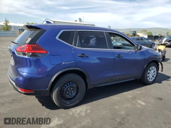 2017 Nissan Rogue S with VIN KNMAT2MVXHP554548, listed as a Copart auction lot 53005245 with 112,515 mi miles and Salvage title. Bid and sale history available at DreamBid. Image 3.