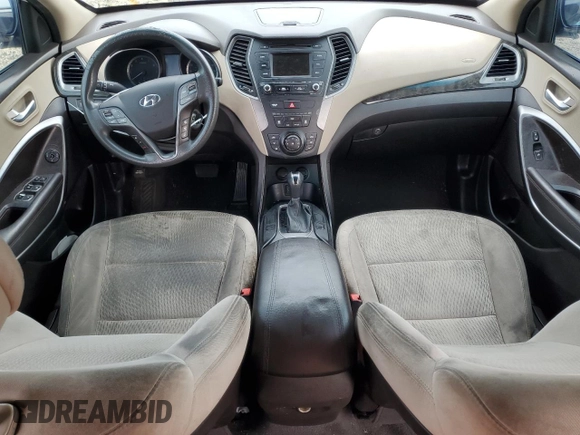 2017 Hyundai Santa Fe 2.4L with VIN 5XYZT3LB8HG402366, listed as a Copart auction lot 49596895 with 150,841 mi miles and Clean title. Bid and sale history available at DreamBid. Image 8.