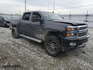 2014 Chevrolet Silverado 1500 High Country with VIN 3GCUKTEC0EG471780, listed as a Copart auction lot 38906224 with 143,591 mi miles and Salvage Title. Bid and sale history available at carsss.com. Image 4.