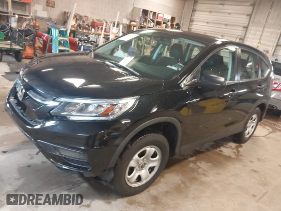 2016 Honda CR-V LX with VIN 5J6RM4H36GL058103, listed as a IAAI auction lot 42038552 with 106,868 mi miles. Bid and sale history available at carsss.com. Image 2.