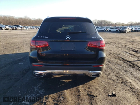 2021 Mercedes-Benz GLC with VIN W1N0G8EB2MV309166, listed as a Copart auction lot 70754942 with 26,052 mi miles. Bid and sale history available at carsss.com. Image 6.