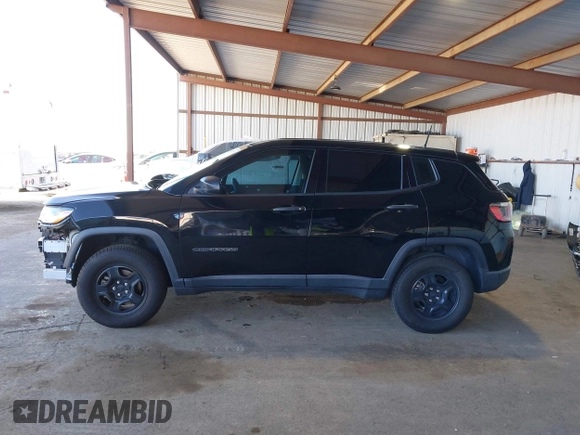 2017 Jeep Compass Sport z VIN 3C4NJDABXHT665044, wystawiony jako IAAI lot #41652512 z przebiegiem 56 423 mil mil oraz . Historia ofert i sprzedaży dostępna na DreamBid. Obrazek 15.