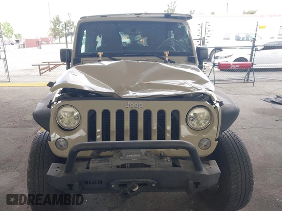 2018 Jeep Wrangler Unlimited Sport S with VIN 1C4BJWDG3JL809752, listed as a IAAI auction lot 42101293 with 50,342 mi miles and . Bid and sale history available at DreamBid. Image 6.