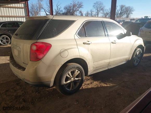 2012 Chevrolet Equinox LS with VIN 2GNALBEK7C1163763, listed as a IAAI auction lot 41661514 with 148,235 mi miles. Bid and sale history available at carsss.com. Image 4.