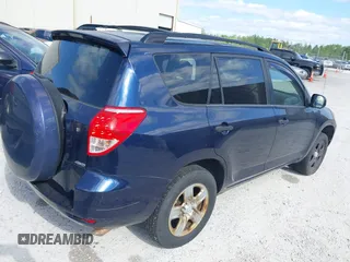 2007 Toyota RAV4 with VIN JTMBD33V775088452, listed as a IAAI auction lot 42036282 with 1 mi miles. Bid and sale history available at carsss.com. Image 4.