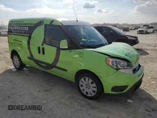 2021 Ram ProMaster City Cargo Tradesman SLT with VIN ZFBHRFBB9M6U48933, listed as a Copart auction lot 43984095 with 84,198 mi miles and Non Repairable. Bid and sale history available at DreamBid. Image 4.