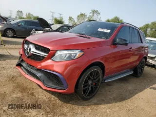 2016 Mercedes-Benz GLE 63 S AMG with VIN 4JGDA7FB8GA720937, listed as a Copart auction lot 69945754 with 91,634 mi miles and Salvage title. Bid and sale history available at DreamBid. Image 1.