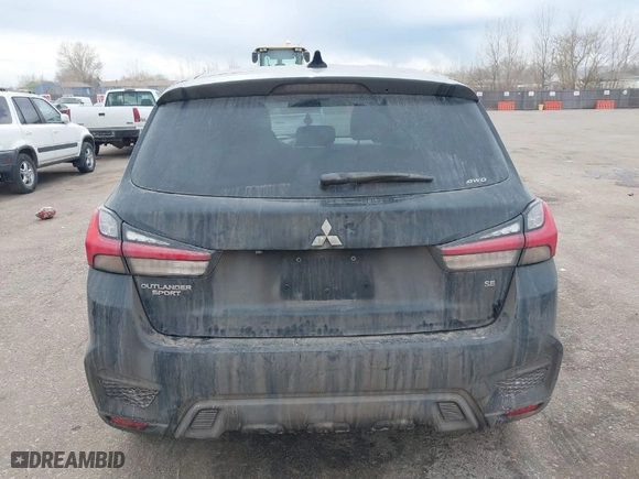 2023 Mitsubishi Outlander Sport ES with VIN JA4ARUAU6PU011181, listed as a IAAI auction lot 41593699 with 88,069 mi miles. Bid and sale history available at carsss.com. Image 16.