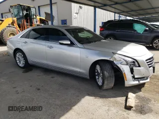 2017 Cadillac CT6 RWD with VIN 1G6KA5RXXHU201981, listed as a Copart auction lot 53875735 with 68,940 mi miles and Salvage Title. Bid and sale history available at carsss.com. Image 4.
