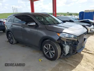 2019 Kia Sorento EX with VIN 5XYPH4A5XKG480182, listed as a IAAI auction lot 42619825 with 125,964 mi miles and . Bid and sale history available at DreamBid. Image 1.