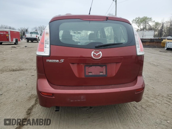 2009 Mazda 5 Touring with VIN JM1CR29L690337071, listed as a Copart auction lot 52685145 with 172,874 mi miles and Clean Title. Bid and sale history available at carsss.com. Image 6.