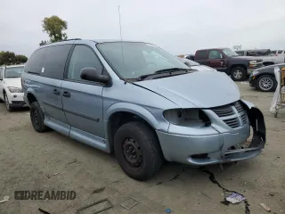 2006 Dodge Grand Caravan SE with VIN 1D4GP24RX6B579139, listed as a Copart auction lot 45030855 with 106,856 mi miles and Salvage Title. Bid and sale history available at DreamBid. Image 4.