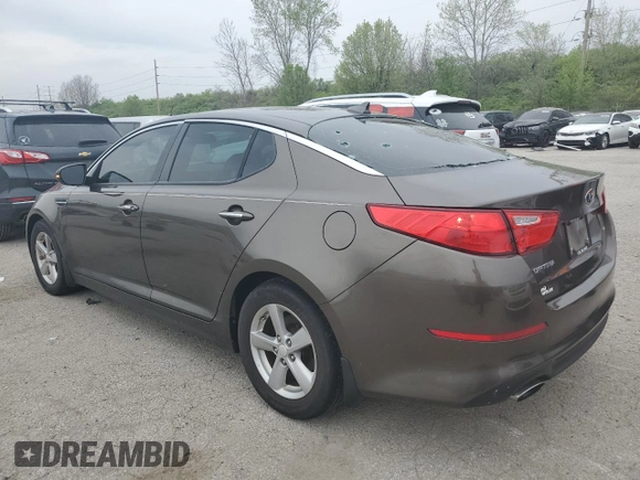 2014 Kia Optima LX with VIN 5XXGM4A79EG323314, listed as a Copart auction lot 49127304 with 94,269 mi miles and Salvage Title. Bid and sale history available at carsss.com. Image 2.