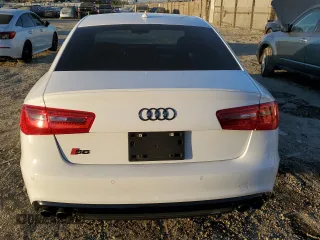 2013 Audi S6 Prestige with VIN WAUF2AFC8DN102860, listed as a Copart auction lot 79547724 with 98,485 mi miles and Salvage Title. Bid and sale history available at carsss.com. Image 6.