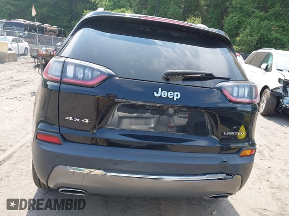 2020 Jeep Cherokee Limited with VIN 1C4PJMDX7LD522471, listed as a IAAI auction lot 42468793 with 62,226 mi miles and . Bid and sale history available at DreamBid. Image 17.