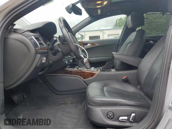2016 Audi A6 Premium Plus with VIN WAUGFAFC7GN153926, listed as a Copart auction lot 60462505 with 117,697 mi miles and Salvage title. Bid and sale history available at DreamBid. Image 7.
