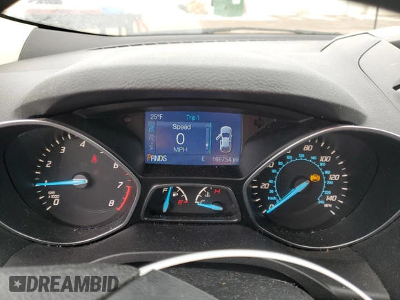 2015 Ford Escape SE with VIN 1FMCU9GX0FUC24164, listed as a Copart auction lot 44954155 with 166,754 mi miles and Clean Title. Bid and sale history available at carsss.com. Image 9.