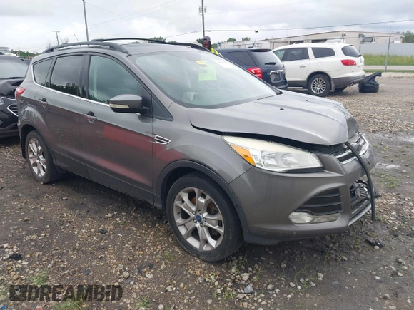 2013 Ford Escape SEL with VIN 1FMCU9HX4DUC75565, listed as a IAAI auction lot 42574351 with 180,876 mi miles and . Bid and sale history available at DreamBid. Image 1.