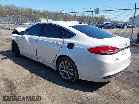 2018 Ford Fusion Energi SE with VIN 3FA6P0PU9JR105934, listed as a IAAI auction lot 41935227 with 149,863 mi miles. Bid and sale history available at carsss.com. Image 3.