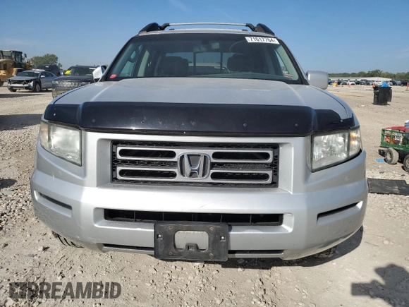 2007 Honda Ridgeline RTL w/Leather with VIN 2HJYK16597H523122, listed as a Copart auction lot 71617764 with 253,097 mi miles and Salvage Title. Bid and sale history available at carsss.com. Image 5.