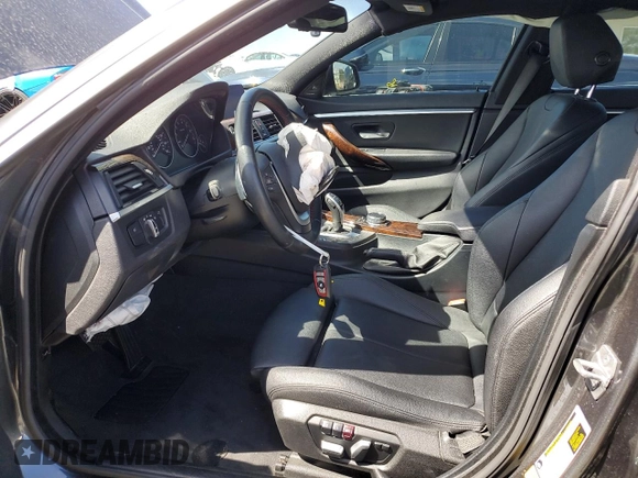 2017 BMW 4 Series 430i with VIN WBA4F7C56HG438568, listed as a Copart auction lot 49180735 with 72,206 mi miles and Salvage title. Bid and sale history available at DreamBid. Image 7.