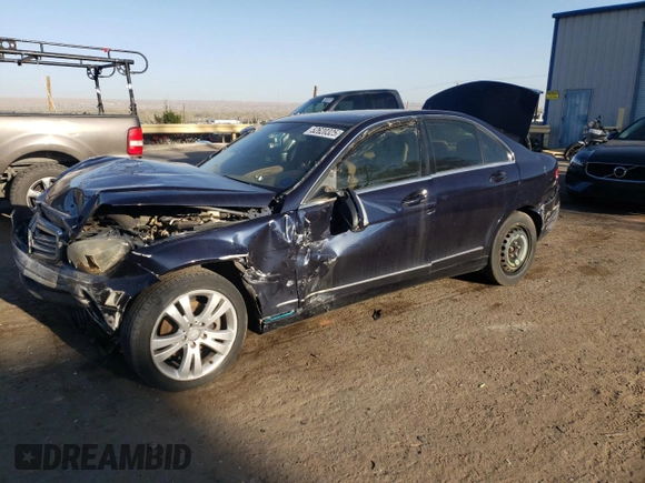 2008 Mercedes-Benz C 300 Sport with VIN WDDGF54X38F073489, listed as a Copart auction lot 52620325 with 130,758 mi miles and Salvage Title. Bid and sale history available at carsss.com. Image 1.