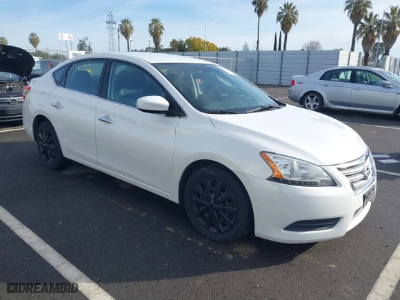 2014 Nissan Sentra SV with VIN 3N1AB7AP9EL606672, listed as a IAAI auction lot 41823739 with 171,146 mi miles. Bid and sale history available at carsss.com. Image 1.
